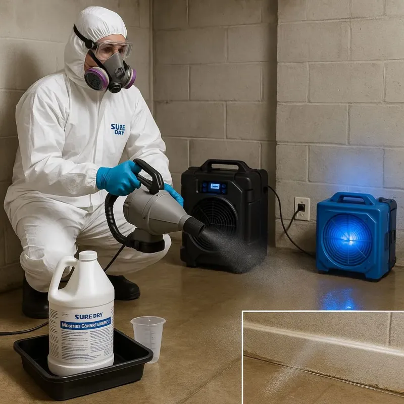 Sanitization and Odor Removal process in Viola, NY